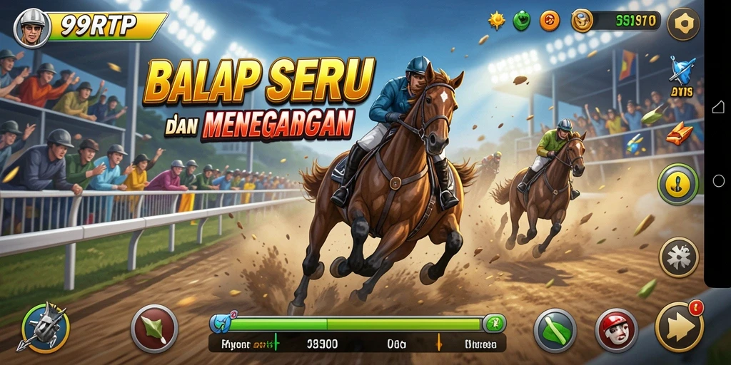 Gameplay seru balap mobil dalam 99RTP yang menegangkan.
