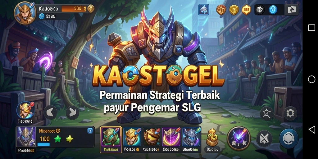 Tampilan gameplay KAOSTOGEL yang seru dan mendebarkan.