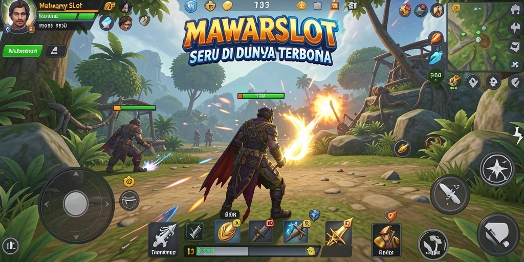 Tampilan gameplay MAWARSLOT yang menakjubkan dalam dunia terbuka.