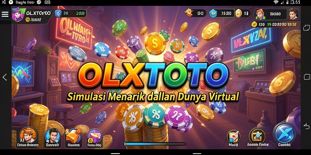 Tampilan gameplay OLXTOTO dengan grafis memukau dan interaksi yang realistis.