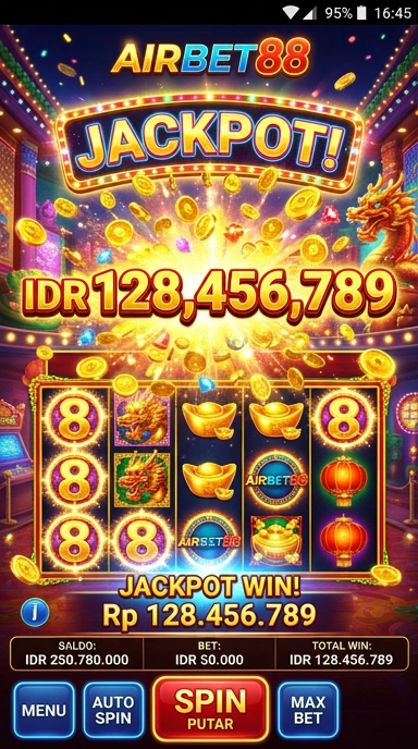 Layar kategori aplikasi yang tersedia di airbet88.